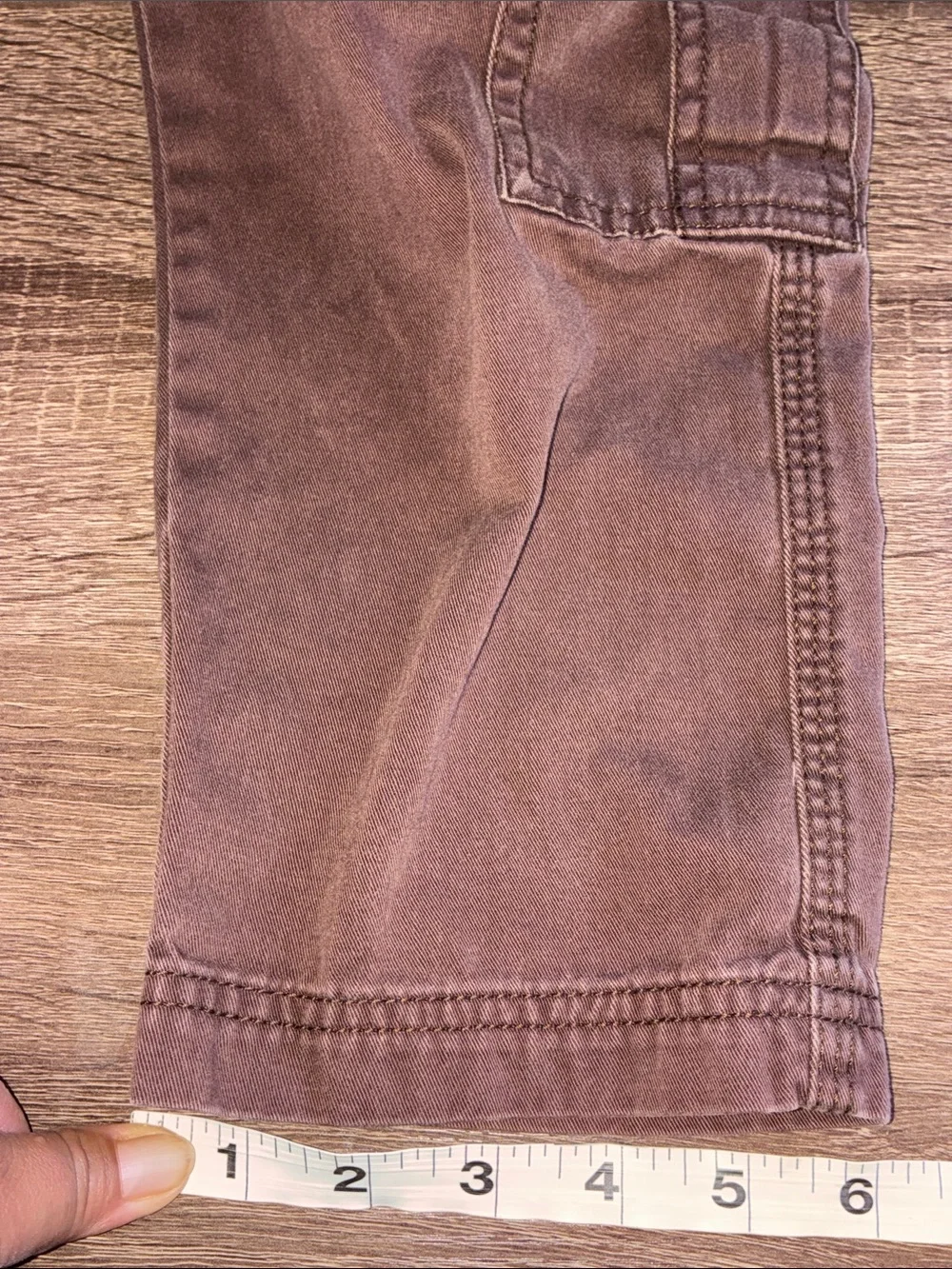 Vintage OshKosh Bgosh Brown Cargo Pull-On Kids Pants 3T